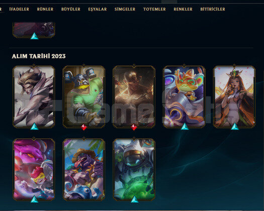 GEÇEN SEZON ZÜMRÜT / DERECELİ HAZIR / EUW