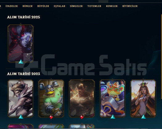 GEÇEN SEZON ZÜMRÜT / DERECELİ HAZIR / EUW