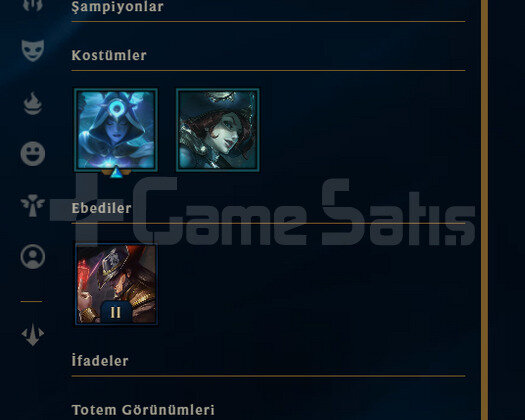 EUW Silver 2 | 2 Kostüm - 40K Mö | LoL Hesap