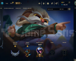 EUW Silver 2 | 2 Kostüm - 40K Mö | LoL Hesap