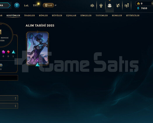 EUW Silver 1 | 1 Kostüm - 25 Hero | LoL Hesap