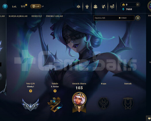 EUW Silver 1 | 1 Kostüm - 25 Hero | LoL Hesap