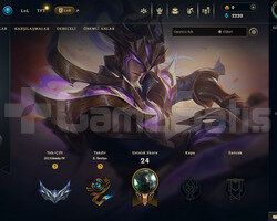 EUW Silver 4 | 1 Kostüm - 31 Hero | LoL Hesap