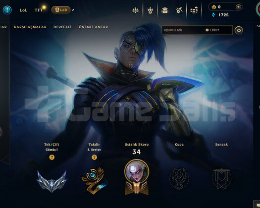 EUW Silver 1 | 2 Kostüm - 30 Hero | LoL Hesap