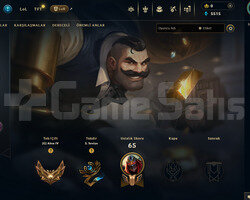 TR Gold 4 | 3 Kostüm - 37 Hero | LoL Hesap