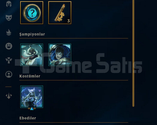 TR Unranked | 1 Kostüm - 32K Mö | LoL Hesap
