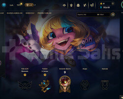 TR Unranked | 1 Kostüm - 32K Mö | LoL Hesap