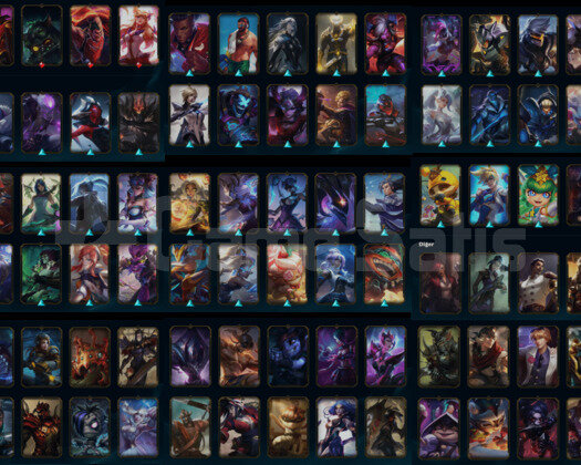 9 YILLIK 104 KOSTÜMLÜ MAİLLİ TR LOL HESABI