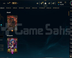 9 YILLIK 104 KOSTÜMLÜ MAİLLİ TR LOL HESABI