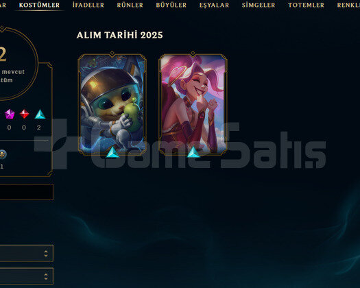 EUW Unranked |2 Kostüm - 32 Hero | LoL Hesap