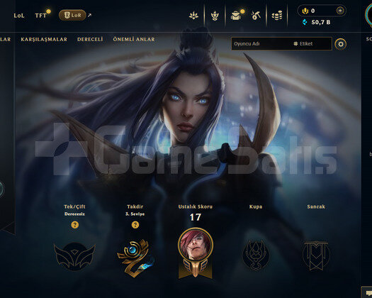 EUW Unranked |1 Kostüm - 2 Hero | LoL Hesap