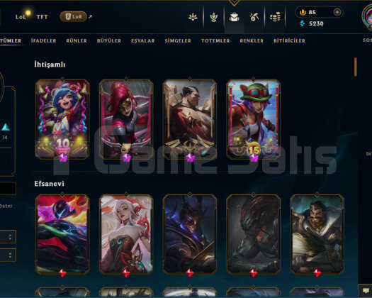TR 141 SKİN BRONZ HESAP - LOL