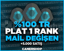 TR BÖLGE - PLAT 1 RANK - MAİL DEĞİŞİR - 7/24DESTEK