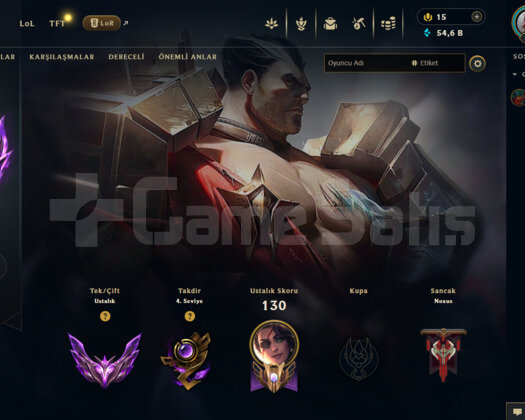 TR MASTER I YÜKSEK ELO I TR SAMİRA8 I 55K MAVİ ÖZ