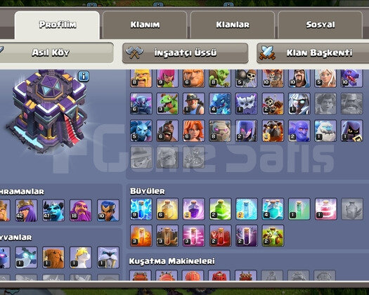 TH16 HEM SAVAŞ HEM BAĞIŞ HESABI
