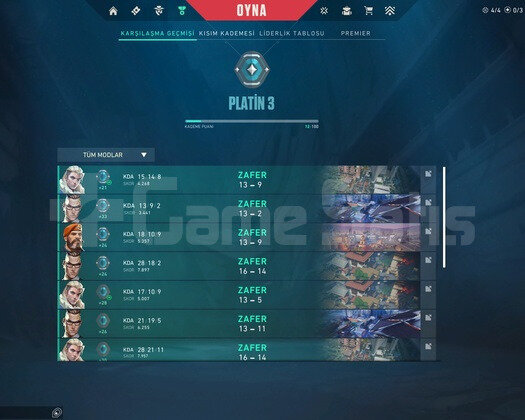 Plat 3 Nick değiştirme Var