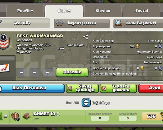 7 LEVL ACİL SATILIK KLAN