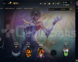 EUW 186 SKİN GÜMÜŞ HESAP - LOL
