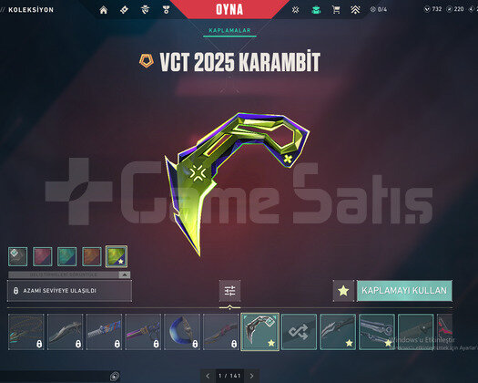 VTC KARAMBİT BIÇAKLI ELMAS 2 HESAP