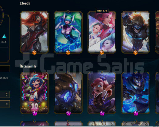 EUW MASTER 420+ SKİN HEPSİ EN ÖZEL KOSTÜMLER
