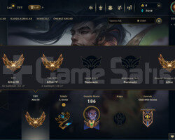 TR 30 SKİN | GOLD 4 | 54 ŞAMP | 83 LVL