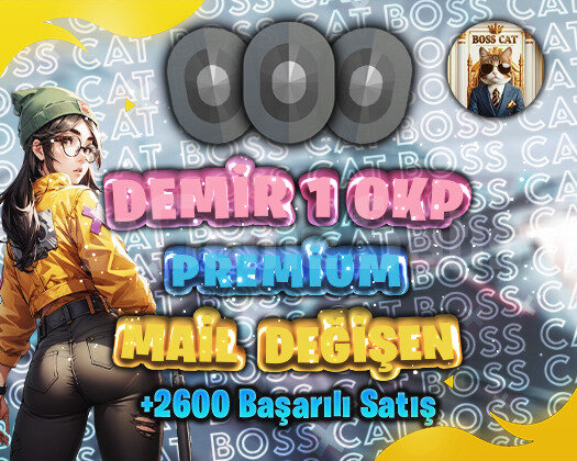 TR - DEMİR 1 0 KP - MAİL DEĞİŞEN - ULTRA DÜŞÜK MMR