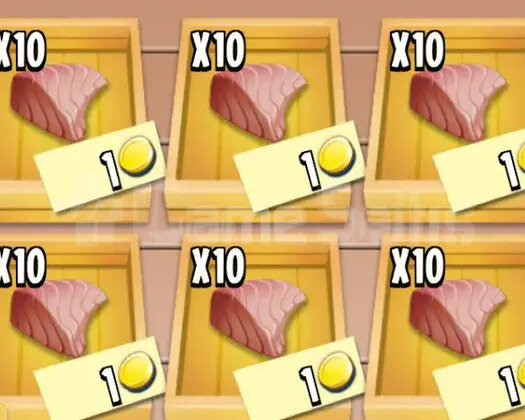 Hayday 100 adet Balık fileto