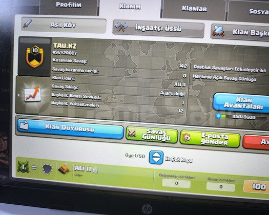 10 LEVEL HARİKA GÜNLÜKLÜ KLAN ANINDA TESLİM