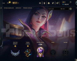 TR Silver 4 | 5 Kostüm - 22K Mö | LoL Hesap