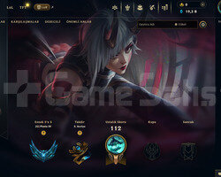 TR Gold 4 | 4 Kostüm - 19K Mö | LoL Hesap