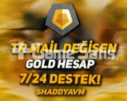 TR - MAİL DEĞİŞEN - ALTIN HESAPLAR - 7-24 DESTEK!!