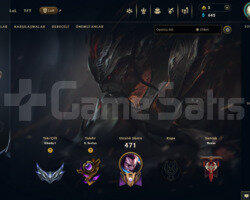 EUW 135 SKİN GÜMÜŞ HESAP - LOL