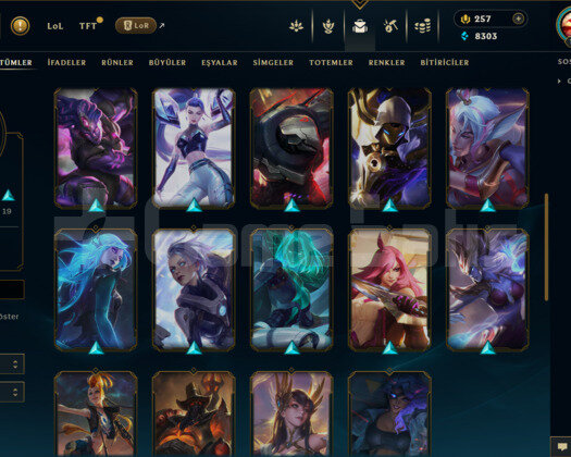 TR 38 SKİN BRONZ HESAP - LOL