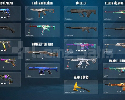 Yücelik 2 Skinli Valorant Hesabı