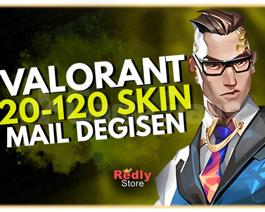 EN AZ 20 SKİN! Mail Değişen Valorant Random