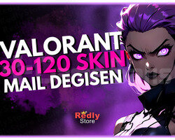 EN AZ 30 SKİN! Mail Değişen Valorant Random