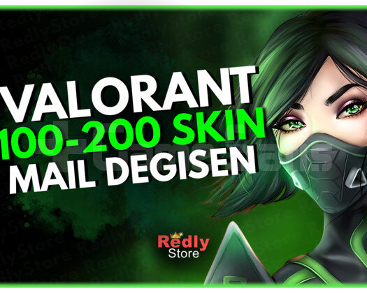EN AZ 100 SKİN! Mail Değişen Valorant Random