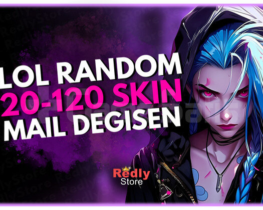 EN AZ 20 SKİN GARANTİ! MAİL DEĞİŞİYOR! LOL RANDOM