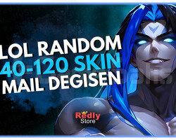 EN AZ 40 SKİN GARANTİ! MAİL DEĞİŞİYOR! LOL RANDOM