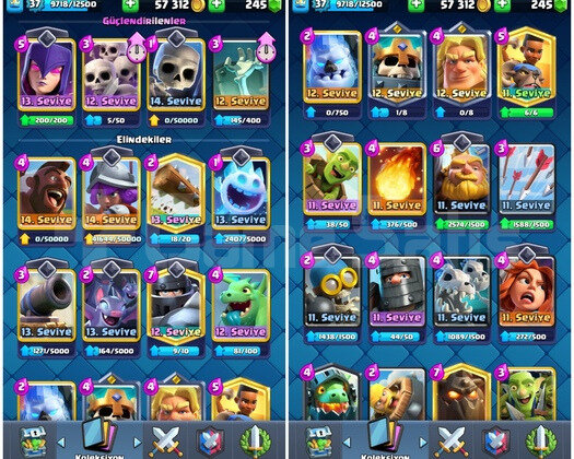 6000 KUPA & 4 MAX KART | 2.6 BİNİCİ - 37 LV CR  -