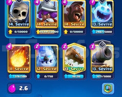 6000 KUPA & 4 MAX KART | 2.6 BİNİCİ - 37 LV CR -