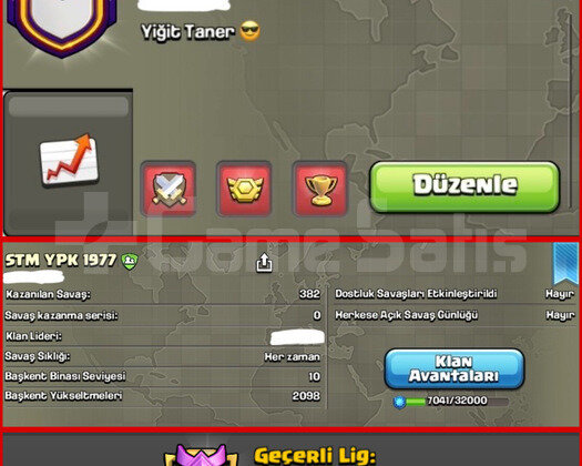 !! 25 LEVEL EFSANE KLAN !!