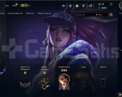 EUNE 47 SKİN DEMİR HESAP - LOL