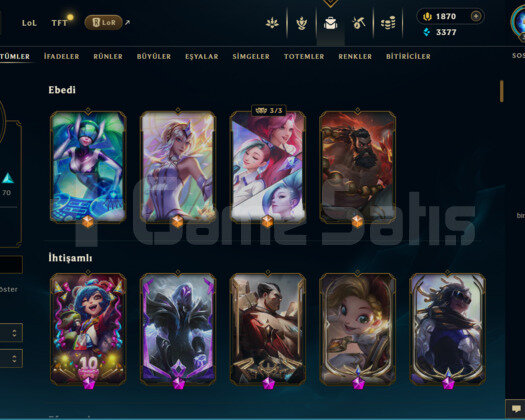 TR 164 SKİN | ZÜMRÜT | 1800 RP - LOL