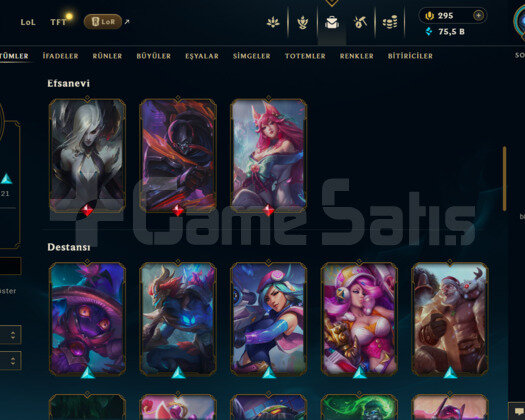 EUW 47 SKİN GÜMÜŞ HESAP