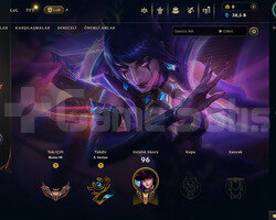 EUW Bronz 3 | 1 Kostüm - 38K Mö | LoL Hesap