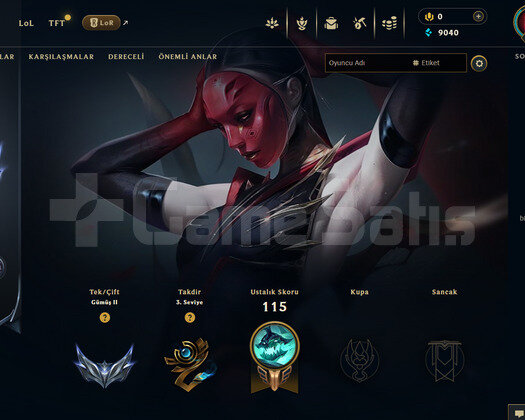 EUW Silver 2 | 2 Kostüm - 38K Mö | LoL Hesap