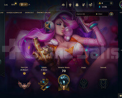 EUW Bronz 1 | 2 Kostüm - 24 Hero | LoL Hesap