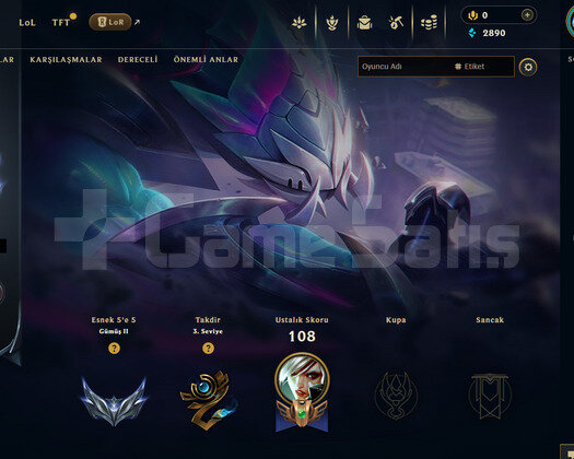 TR Silver 4 | 3 Kostüm - 29 Hero | LoL Hesap