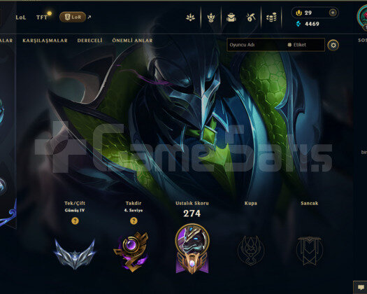 TR | 54 SKİN | GÜMÜŞ 4 | 194 LEVEL